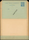 N FRANCE - Entiers Postaux - Storch Pel-F, Essai De Carte Lettre Avec Réponse Payée Pour L'UPU (1906), Semeuse Lignée Sa - Autres & Non Classés