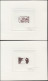EPA FRANCE - Epreuves D'Artiste - 2564/69, 12 épreuves D'artiste Dont 6 Négatifs, Couleurs Variées, Signées: Révolution  - Artist Proofs
