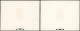 EPL FRANCE - Epreuves De Luxe - 1048/49, 2 épreuves: Croix-Rouge 1955 - Luxusentwürfe