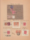 O FRANCE - Guerre - Oblitérations De Fortune 1940, Collection De 85 Pièces Civiles (1 Lettre), Sur Fragments, Classées P - Guerre (timbres De)