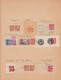 O FRANCE - Guerre - Oblitérations De Fortune 1940, Collection De 85 Pièces Civiles (1 Lettre), Sur Fragments, Classées P - War Stamps