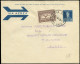 LET FRANCE - 1° Vols - 01/03/28, Buenos Aires/Natal/Toulouse, Aéropostale, Enveloppe Entier 12c. Bleu - Premiers Vols