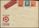 LET FRANCE - 1° Vols - 19/05/29, Vincennes/Toulouse/Casa/Tanger, Enveloppe, Vignette Spéciale (Saul 22) - Premiers Vols