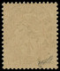 ** FRANCE - Préoblitérés - 40a, Signé Calves, Type II Surcharge à Plat: 4c. Brun - 1893-1947