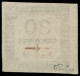 O FRANCE - Taxe - 6, Signé Calves: 10c. Noir - 1859-1959 Afgestempeld