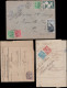 Delcampe - LET FRANCE - Lots & Collections - 14 Lettres Affranchissements Divers Dont Boite Rurale - Collections