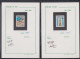 Delcampe - BAT COLONIES FRANCAISES - Epreuves D'Artiste - Collection De 69 Bons à Tirer, Tous Signés Et Datés (période 1980/88, Afr - Andere & Zonder Classificatie