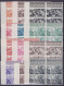 Delcampe - ** COLONIES SERIES - Poste Aérienne - 1946, Tchad Au Rhin, 90 Blocs De 4 Non Dentelés, Complet, Cdf - Sin Clasificación