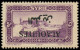 ** ALAOUITES - Poste - 32d, Surcharge Renversée: 5p. Violet - Unused Stamps