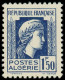 ** ALGERIE - Poste - 214b, Impression Recto-verso (à L'endroit): 1.50f. Bleu - Otros & Sin Clasificación