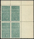 ** ALGERIE - Colis Postaux - 43Ba, Bloc De 4, Sans Surcharge, Cdf: 1.50f. Vert - Colis Postaux