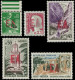 ** ALGERIE "EA" - Poste - Oran St. Charles, Surcharge Rouge (9-12): 0.10 - 0.25 - 0.45 - 0.50 - 1.00f. - Other & Unclassified