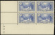 ** ANDORRE - Poste - 70, Bloc De 4 Cd 3/5/39: 75c. Outremer - Ungebraucht