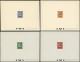 EPL ANDORRE - Poste - 153A/57, 8 épreuves De Luxe: Blasons (Maury) - Other & Unclassified