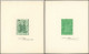 EPA ANDORRE - Poste - 278, 2 épreuves D'artiste En Vert (1 Négatif), Signées Bétemps: 2.00f. Aigle De St Cerni - Autres & Non Classés