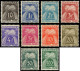 ** ANDORRE - Taxe - 32/41, Complet 10 Valeurs: Gerbes - Other & Unclassified