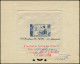 EPT COTE DES SOMALIS - Poste - 283, épreuve D'atelier, Bon à Tirer En Bleu (1104), Datée Et Signée 03/04/1950 - Unused Stamps