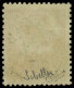 * GABON - Poste - 1, Signé Brun, Calves Et Scheller: 5 Sur 20c. Brique Sur Vert - Unused Stamps