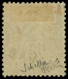 * GABON - Poste - 2, Signé Brun, Calves Et Scheller: 10 Sur 20c. Brique Sur Vert - Unused Stamps