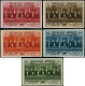 ** GRAND LIBAN - Poste - 149A/D +  PA 56A, Non Dentelés, Non émis "Traité Franco-Libanais" - Unused Stamps
