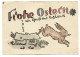 Feldpost Vordruckkarte Ostern 1942 Orel Handgemalt - Feldpost 2e Guerre Mondiale