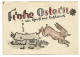 Feldpost Vordruckkarte Ostern 1942 Orel Handgemalt - Feldpost 2e Wereldoorlog