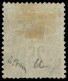 O GUADELOUPE - Poste - 21b, "GUADBLOUPE", Signé Brun: 25c. Noir Sur Rose - Used Stamps