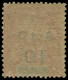** GUADELOUPE - Poste - 46c, Chiffre "1" Renversé - Unused Stamps