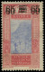 (*) GUINEE - Poste - 82a, Double Surcharge 60 Et 65, Signé Scheller - Unused Stamps