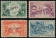 * GUINEE - Poste - 115/118, Surchargés "Espècimen": Expo De 1931 - Unused Stamps