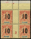 ** GUYANE - Poste - 71, Bloc De 4 Millésime "3", Tirage 948, Bdf - Unused Stamps