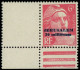 ** JERUSALEM - Poste - 3, Signé, Cdf: 20m. Sur 6f. Rose Carminé - War Stamps