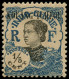 ** KOUANG-TCHEOU - Poste - 53a, Surcharge Noire, Signé Calves: 1/5c. Bleu-noir - Unused Stamps