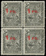 ** MADAGASCAR - Poste - 124, Bloc De 4, Zébu Surchargé, Signé Scheller - Unused Stamps