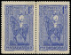 ** MADAGASCAR - Poste - 183, Paire, Impression Recto-verso: 1c. Galliéni (Maury) - Unused Stamps