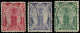 O MAROC - POSTES LOCALES - Poste - Fez à Sefrou 32/34, 3 Valeurs - Locals & Carriers