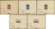 Delcampe - EPT MARTINIQUE - Poste - 226/42, 17 épreuves D'atelier Signées, "bon à Tirer" Pour La Couleur, Faciales 50c., 1f50, 3f., - Unused Stamps