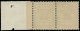 ** MONACO - Poste - 148/48a, En Paire, 1 Exemplaire Gros Chiffre "6", Bdf: 65c. S. 1f. Bleu Clair - Unused Stamps