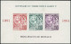 ** MONACO - Blocs Feuillets - 53a, Non Dentelé: Centenaire Effigie Albert 1er - Blocks & Sheetlets