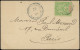 LET NOUVELLE-CALEDONIE - Poste - 59, Sur Enveloppe Locale, Cad "Ile Des Pins 1901" - Sonstige & Ohne Zuordnung