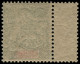 ** NOUVELLE-CALEDONIE - Poste - 87, Surcharge Du Cinquantenaire à Cheval, Bdf: 20c. S. 25c. Noir S. Rose (Maury) - Unused Stamps