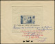 EPT NOUVELLE-CALEDONIE - Poste - 278, épreuve D'atelier, Bon à Tirer En Bleu (1104), Datée Et Signée 03/04/1950, Unique - Neufs