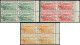 Delcampe - ** NOUVELLES-HEBRIDES - Poste - 175/85, Blocs De 4 Coin De Feuille - Other & Unclassified