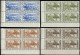 ** NOUVELLES-HEBRIDES - Poste - 186/96, Blocs De 4 Coin De Feuille - Andere & Zonder Classificatie