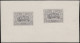 Delcampe - EPT OBOCK - Poste - 47/64, Exceptionnelle Série Complète Des 18 Timbres Sur 9 épreuves D'atelier En Noir (collectives En - Sonstige & Ohne Zuordnung