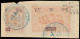 O OBOCK - Poste - 53a, Paire Dont 1 Ex Demi- Timbre: 20c. Orange Et Brun-violet - Used Stamps