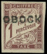 * OBOCK - Taxe - 16, Signé Brun: 1f. Marron - Neufs