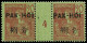 ** PAKHOI - Poste - 23, Paire Millésime "4", Tirage 180 (* Sur Millésime): 20c. Brique S. Vert - Unused Stamps