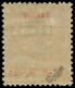 * PAKHOI - Poste - 59a, Double Surcharge, Signé Calves: 12c. S. 30c. Brun-lilas - Unused Stamps