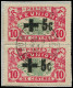 O REUNION - Poste - 80, En Paire Sur Fragment: +5c. S. 10c. - Used Stamps